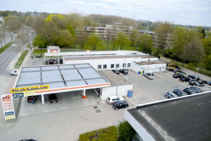 Unsere Tankstelle in Bielefeld.
