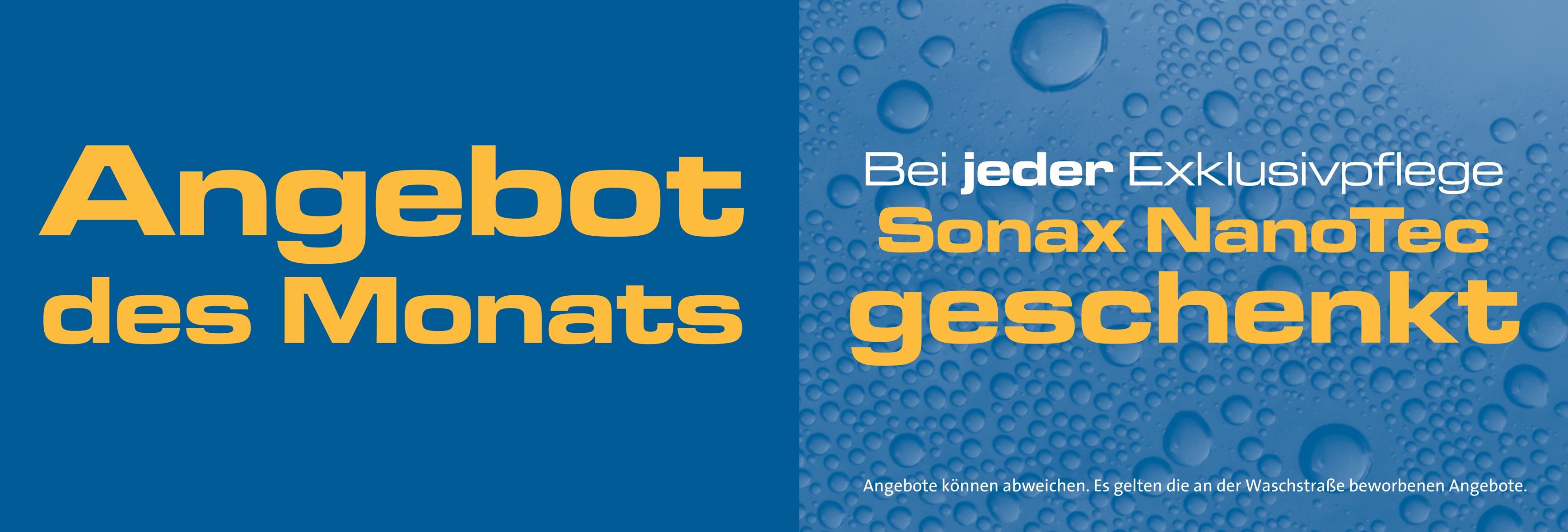 Angebot des Monats